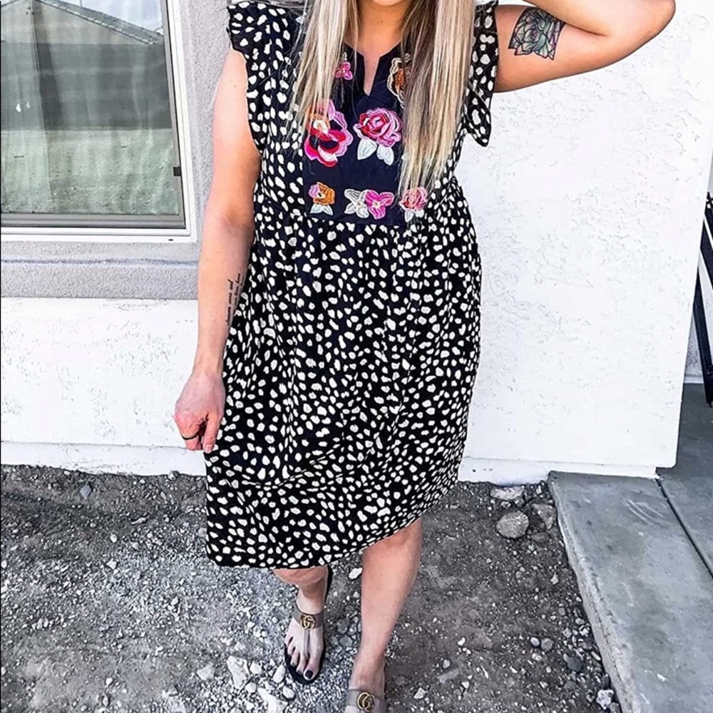 Beautiful embroidery dress